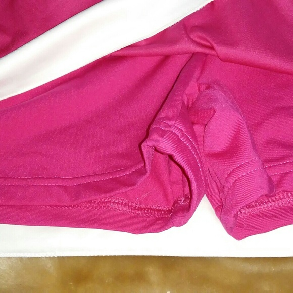 Adidas Sport Tennis Skirt/Skort sz S Pink White - Picture 4 of 7